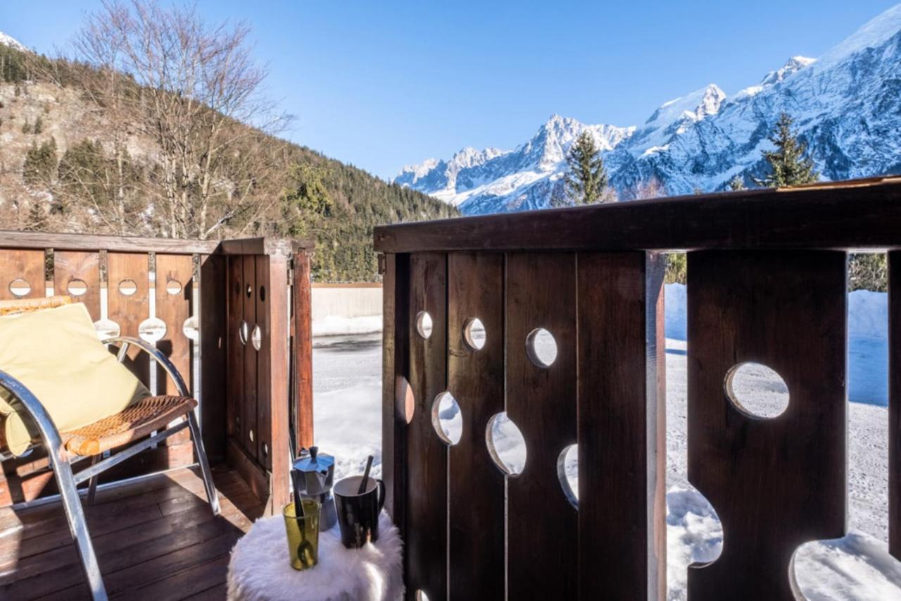 Apartamento Studio Near Lac Des Chavants Superb View Les Houches Exterior foto