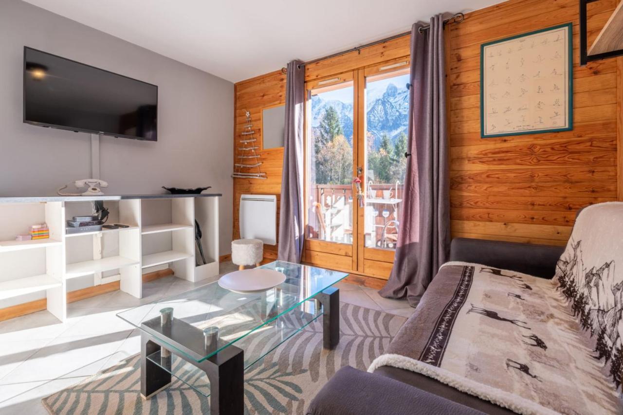 Apartamento Studio Near Lac Des Chavants Superb View Les Houches Exterior foto