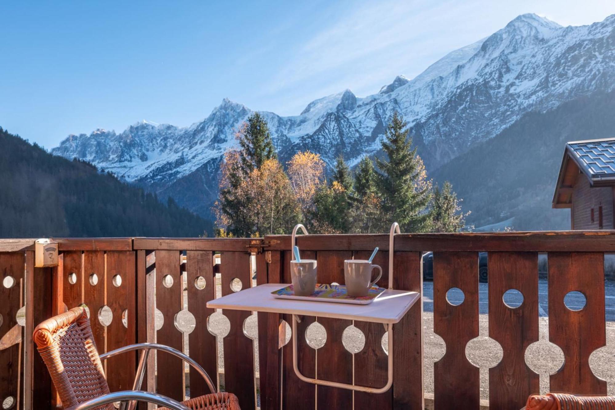 Apartamento Studio Near Lac Des Chavants Superb View Les Houches Exterior foto